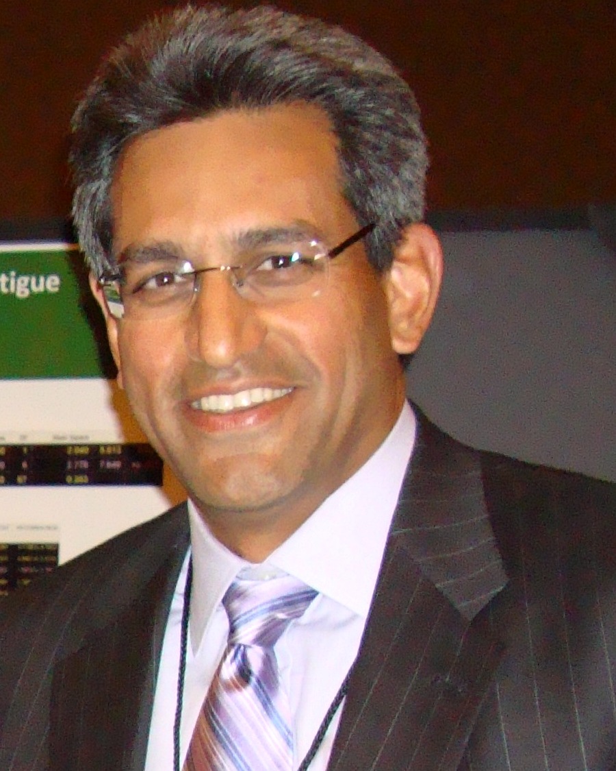 Krishna Narayan in a professional business setting